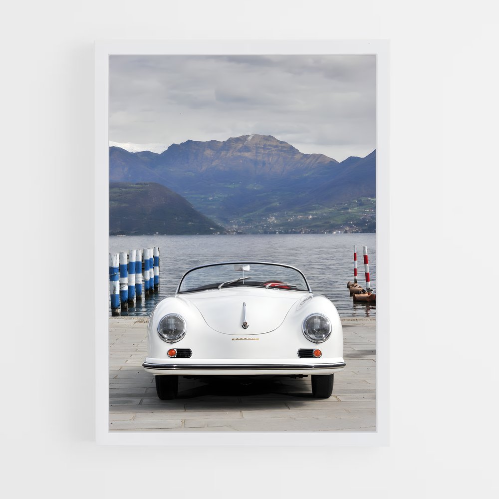Poster course envoûtante – affiche Porsche (vue 3)